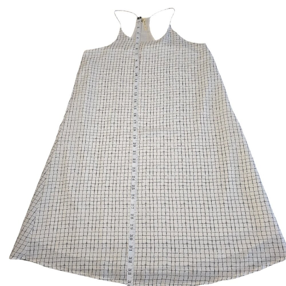Truth White Dress with Black Grid Pattern Size: S Excellent Used Condition - Picture 3 of 6